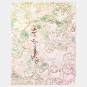 Daisies in de rode en groene deken (Voorkant)