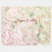 Daisies in de rode en groene deken (Voorkant (Horizontaal))