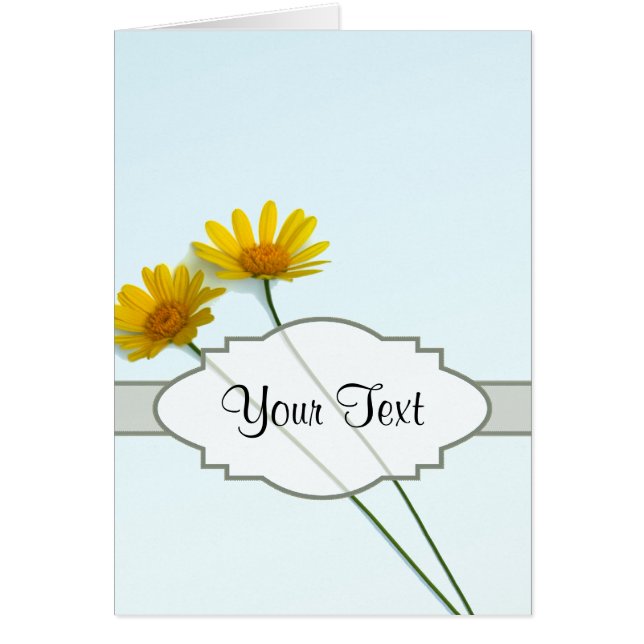Daisies in de Sky Nametag (Voorkant)