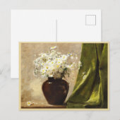 Daisies in een vaas, Paul Fisher Briefkaart (Voorkant / Achterkant)