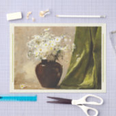 Daisies in een vaas, Paul Fisher Decoupage Tissuepapier (Craft)