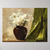 Daisies in een vaas, Paul Fisher Poster (Voorkant)