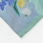Daisies in een Vase Fleece Deken (Hoek)
