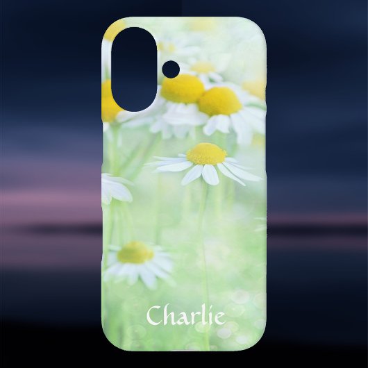 Daisies in een veld Case-Mate iPhone case