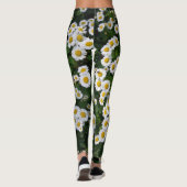 Daisies in een weide leggings (Achterkant)