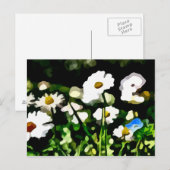 Daisies in het schilderij van Meadow Briefkaart (Voorkant / Achterkant)