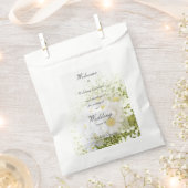 Daisies in Love-Editable Wedding Bouquet Bedankzakje (Geknipt)