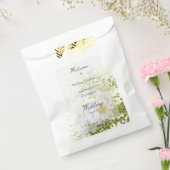 Daisies in Love-Editable Wedding Bouquet Bedankzakje (Gezegeld)