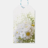 Daisies in Love-Editable Wedding Bouquet Cadeaulabel (Achterkant)