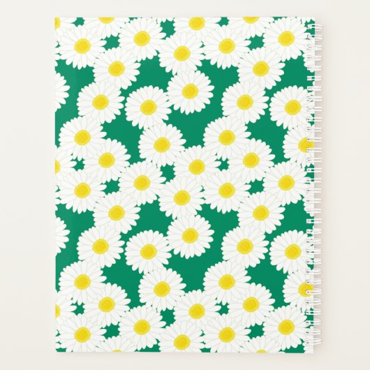 Daisies In The Wild Planner (Achterkant)