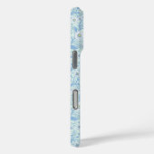 Daisies in white and blue on sea glass Case-Mate iPhone case (Achterkant / Rechts)