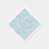 Daisies in white and blue on sea glass servet (Hoek)