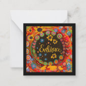 Daisies Inspirivity Omarm leuke bloemenkaarten Notitiekaartje (Voorkant)