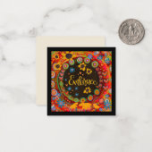 Daisies Inspirivity Omarm leuke bloemenkaarten Notitiekaartje (Voorkant / Achterkant in situ)