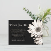 Daisies Invitations Kaart (Staand voorkant)