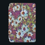 DAISIES iPad MINI COVER<br><div class="desc">Een kunstontwerp van witte dagerbloemen.</div>