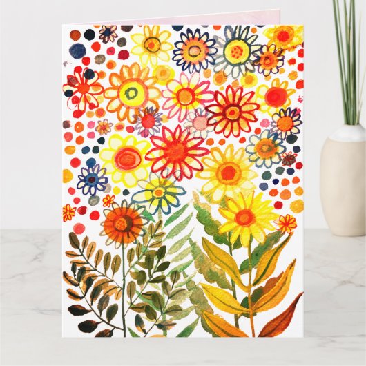 Daisies Kaart (Voorkant)