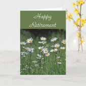 Daisies kaart (Gele Bloem)