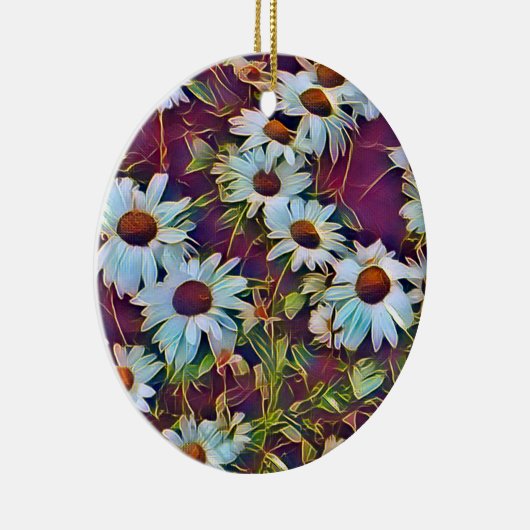 DAISIES KERAMISCH ORNAMENT (Rechts)