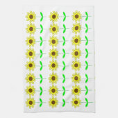 Daisies keukenhanddoek (Verticaal)