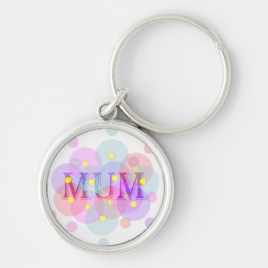 Daisies Key Ring Sleutelhanger (Voorkant)