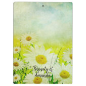 Daisies Klembord (Achterkant)