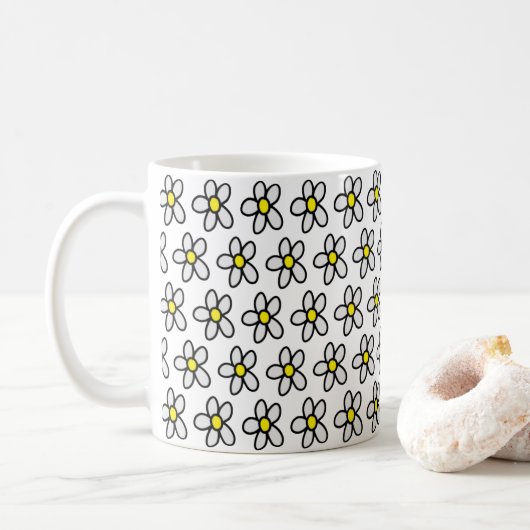 Daisies Koffiemok (Met donut)