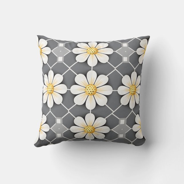 Daisies Kussen (Achterkant)