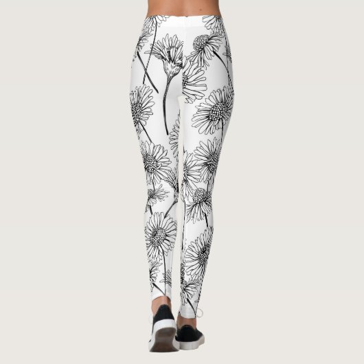 Daisies Leggings (Achterkant)