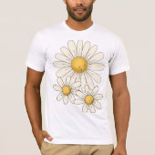 Daisies Mannen T-shirt (Voorkant)
