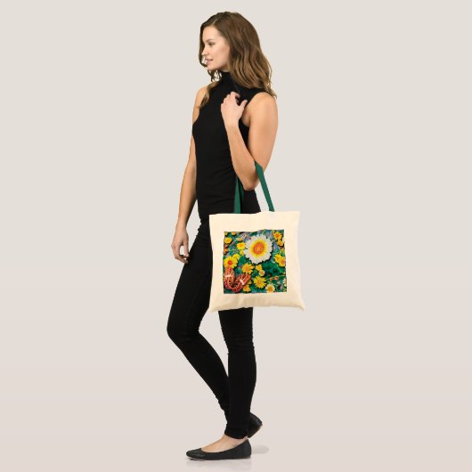 Daisies May Tote Bag (Voorkant (model))