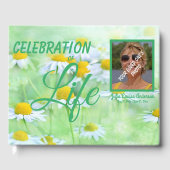 Daisies Meadow Celebration of Life, Memorial Foto Gastenboek (Voorkant)