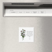 Daisies met bijbelvers: Gods vrede Magneet (Insitu (Vaatwasser))