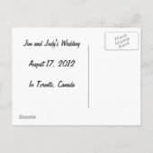 Daisies met lieveheersbeestjes: Bloemen: Save the Aankondigingskaart (Achterkant)