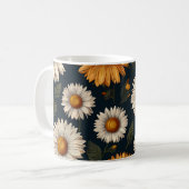 Daisies Mokken Pattern Design (Voorkant links)