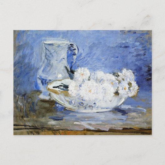 Daisies, mooi kunstschilderij van Berthe Morisot. Briefkaart (Voorkant)