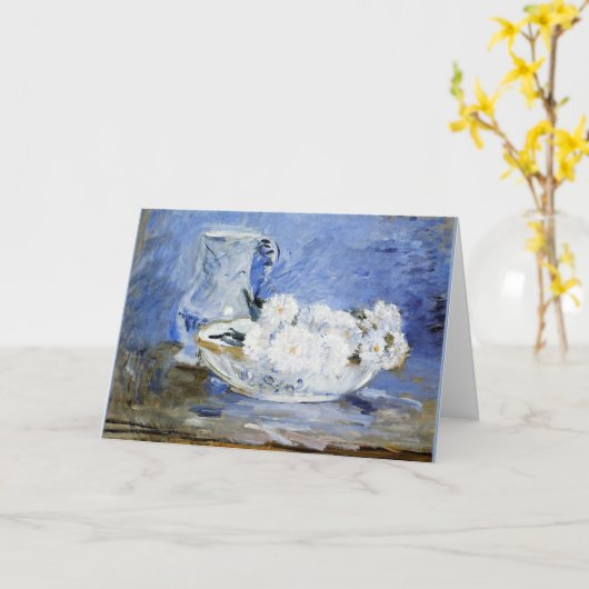 Daisies, mooi kunstschilderij van Berthe Morisot. Kaart (Gele Bloem)