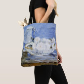 Daisies, mooi kunstschilderij van Berthe Morisot Tote Bag (Dichtbij)