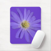 Daisies Mousepad Blue Flowers Computer Decor Muismat (Met muis)