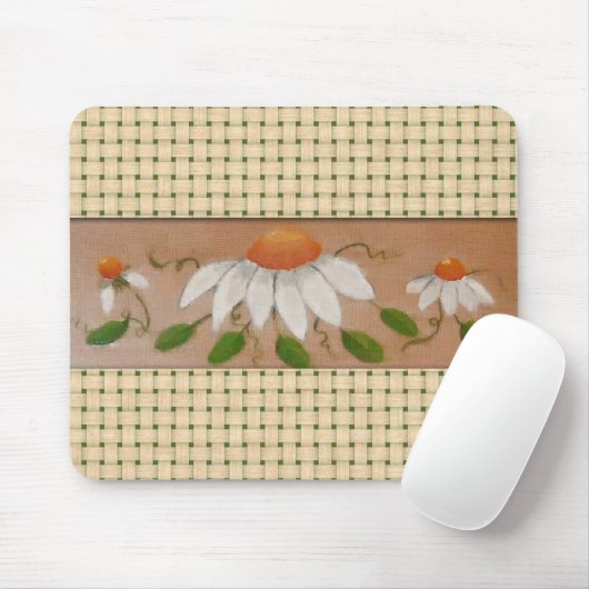 Daisies Mousepad Muismat (Met muis)
