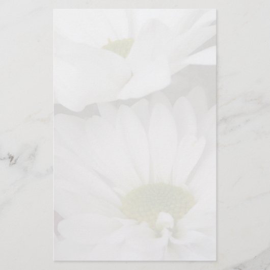 Daisies-Muted Floral Briefpapier (Voorkant)