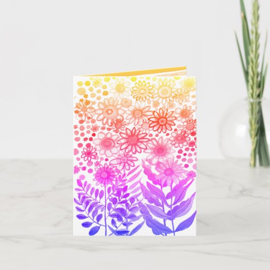 Daisies Notitiekaartje (Voorkant)