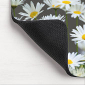 Daisies on Grey Personalised Muismat (Hoek)