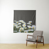 Daisies on Grey Wandkleed (In situ)