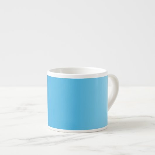 Daisies op Blue Espresso Mok (Voorkant rechts)