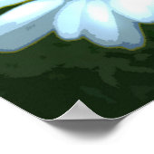 Daisies op de Pond Poster (Hoek)