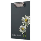 Daisies op Deep Blue: Originele Kunst, personalise Klembord (Links)