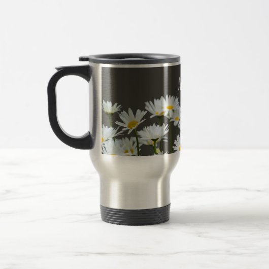 Daisies op Grey Reisbeker (Links)