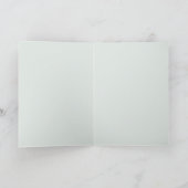 Daisies op grijs handgetekende elke keer leeg kaart (Binnen)