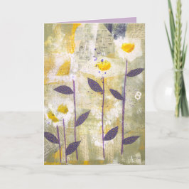 Daisies op Parade Kaart